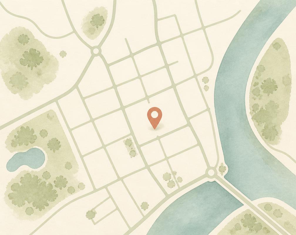 Map showing the location of Cayuga Veterinary Clinic at 6 Winnett St S in Cayuga, Ontario